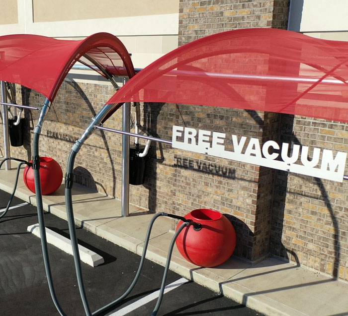 Four Seasons Car Wash Vacuums